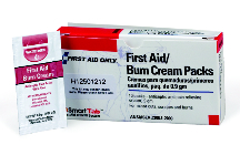 CREAM BURN/FIRST AID .9GRAM 10 PER BOX (BX) - Burn Relief